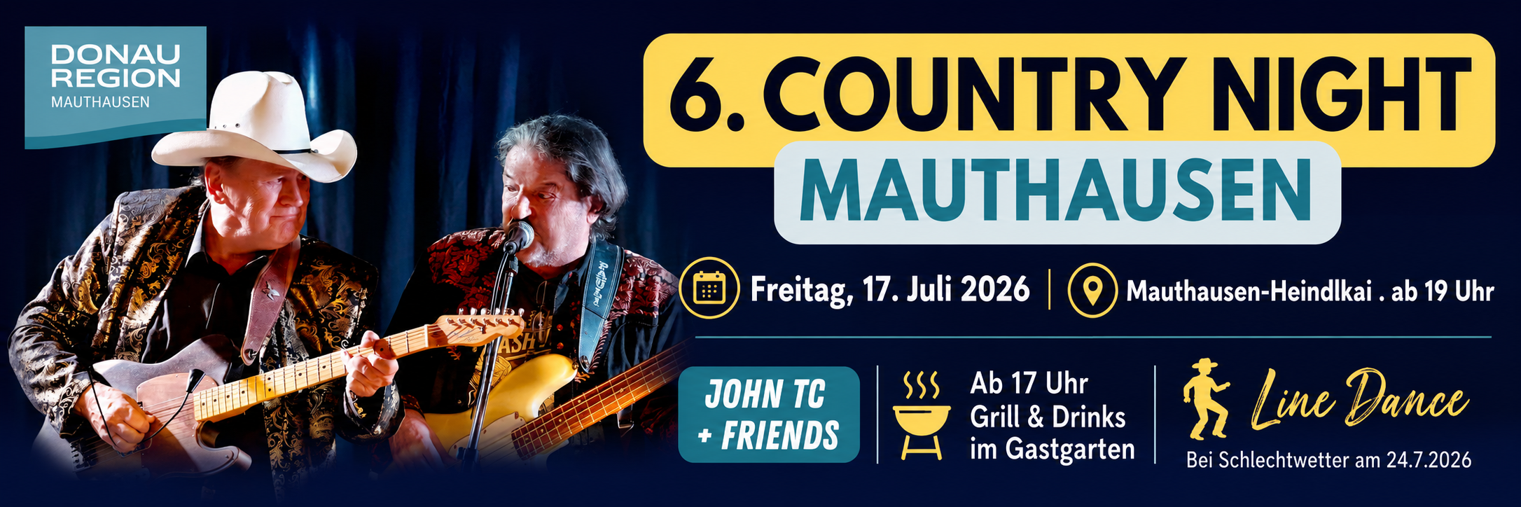 6. Country Night Mauthausen 2026 am Heindlkai